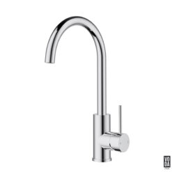 Pure Gooseneck Kitchen/Laundry Sink Mixer Chrome