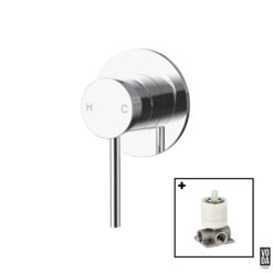 Pure Shower Mixer Set Chrome