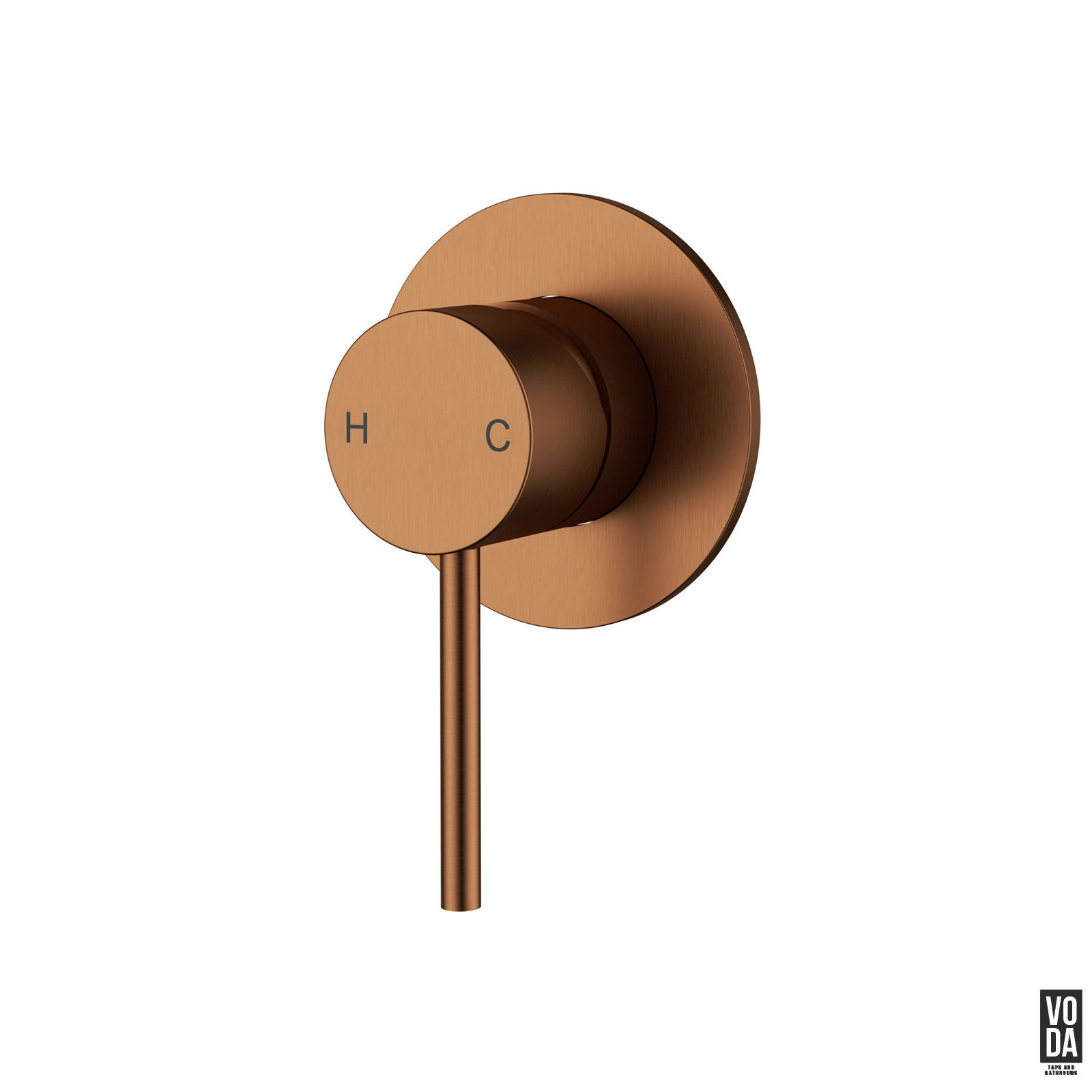 Pure Shower Mixer Trim Kit Only Brushed Copper