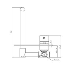 Alternative view of Pure Wall Basin/Bath Body Only