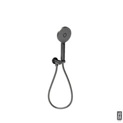Pure Multi Function Hand Shower on Bracket Gun Metal