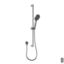 Pure Shower on Rail Brushed Nickel