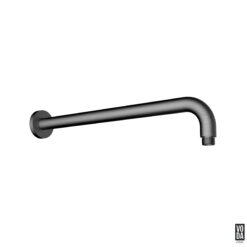 Pure 400mm Round Shower Arm Gun Metal