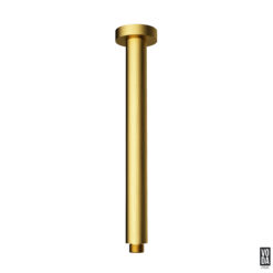 Pure 300mm Ceiling Shower Arm Brushed Gold