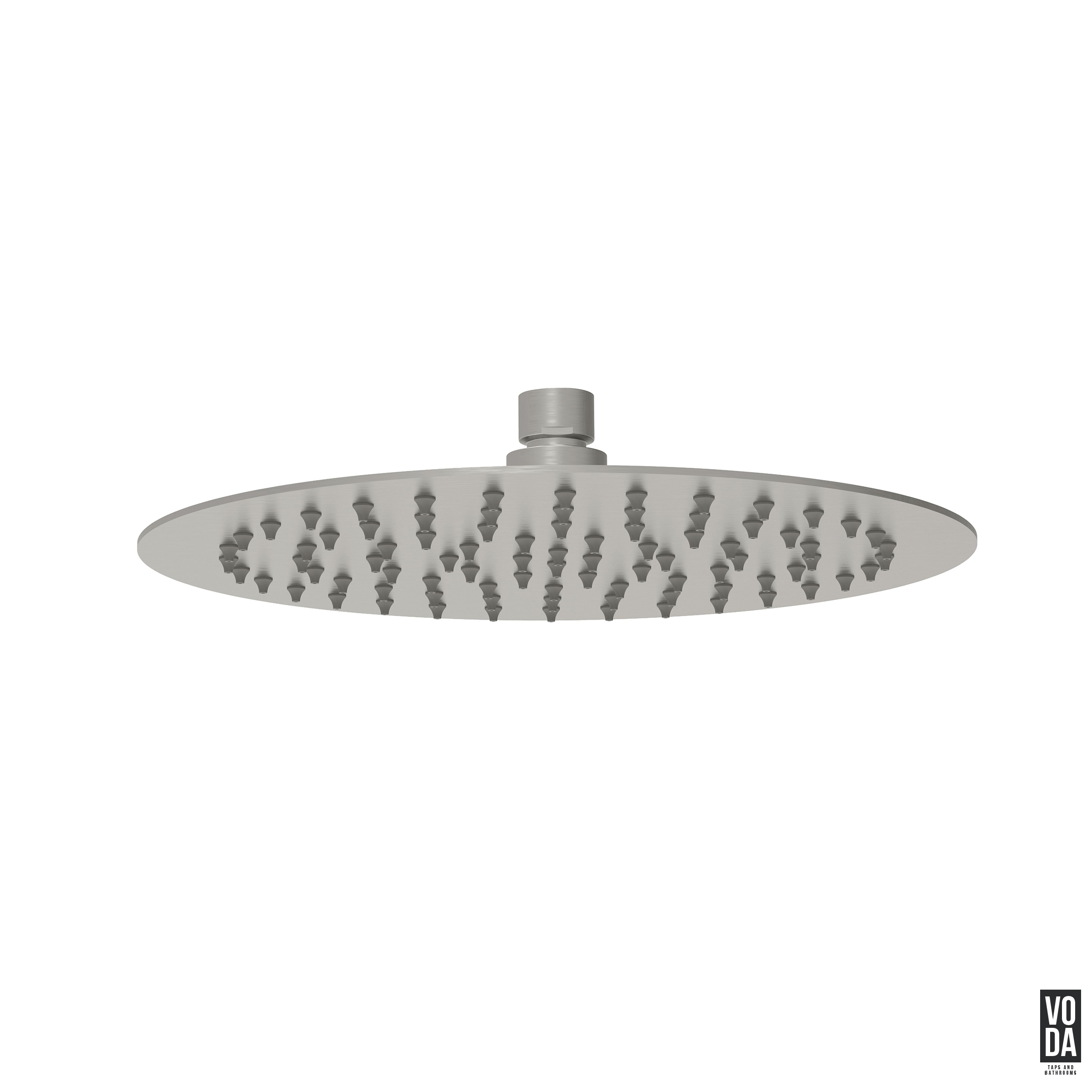 Pure 250mm Stainless Steel Shower Rose Brushed Nickel