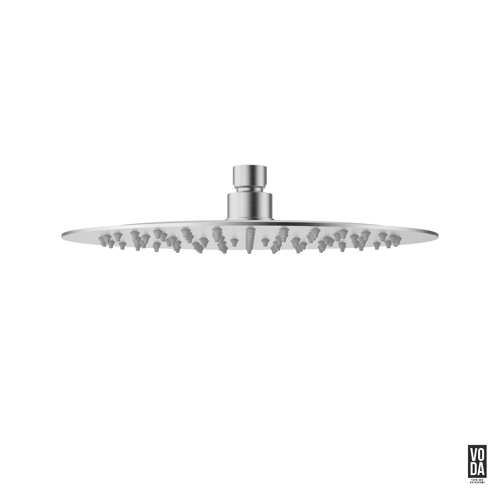 Pure 250mm Stainless Steel Shower Rose Brushed Nickel - Image 3