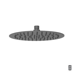 Pure 250mm Stainless Steel Shower Rose Gun Metal