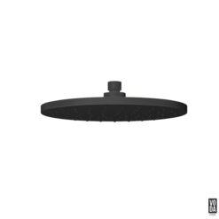 Pure 250mm Standard Shower Rose Matte Black