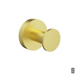 Pure Robe Hook Brushed Gold