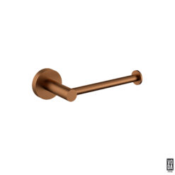 Pure Toilet Roll Holder Brushed Copper