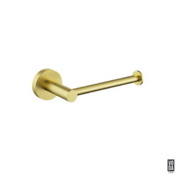 Pure Toilet Roll Holder Brushed Gold