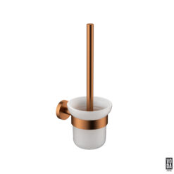 Pure Toilet Brush Holder Brushed Copper