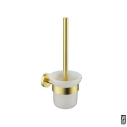 Pure Toilet Brush Holder Brushed Gold