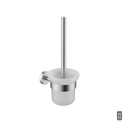 Pure Toilet Brush Holder Brushed Nickel
