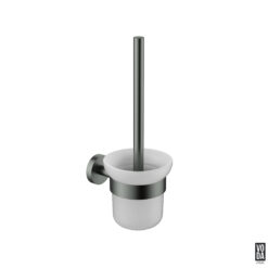 Pure Toilet Brush Holder Gun Metal