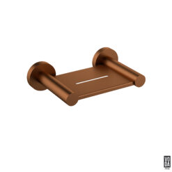 Pure Soap Holder Brushed Copper
