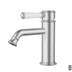 Cambridge Basin mixer with Ceramic Handle Brushed Gold
