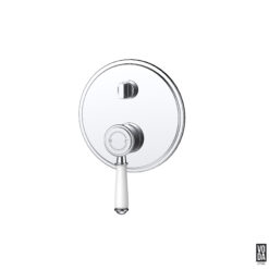 Cambridge Shower Mixer with Diverter with Ceramic Handle Trim Kit Only Chrome