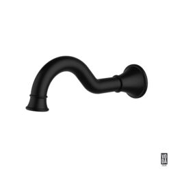 Cambridge Shepherds Crook Basin/Bath Spout Only Matte Black