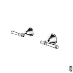 Cambridge Wall Top Assemblies with Brass Handle Chrome