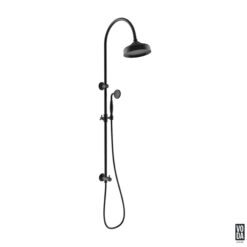 Cambridge 2 in 1 Twin shower With Matt Black hand piece