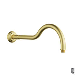 Cambridge Shower Arm Only Brushed Gold