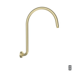 Cambridge Gooseneck Shower Arm Brushed Gold