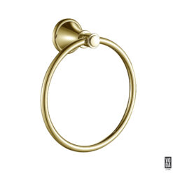 Cambridge Towel Ring Brushed Gold