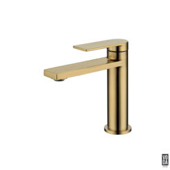 Espresso Basin Mixer Brushed Gold