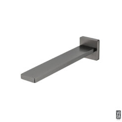 Espresso Wall Basin/Bath Spout Gun Metal