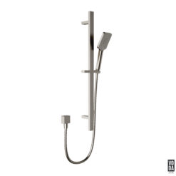 Espresso Multi Function Shower on Rail Brushed Nickel