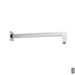 Espresso Square Shower Arm Chrome