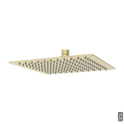 Espresso Stainless Steel Shower Rose Brushed Gold