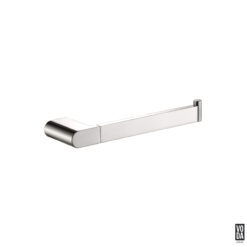 Espresso Hand Towel Bar Brushed Nickel