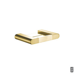 Espresso Soap Dish Brushed Gold