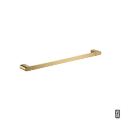Espresso 600mm Single Towel Rail Brushed Gold