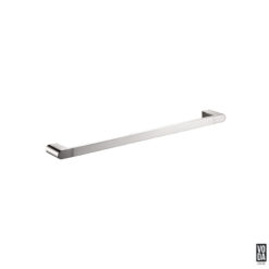 Espresso 600mm Single Towel Rail Brushed Nickel