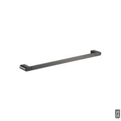 Espresso 600mm Single Towel Rail Gun Metal