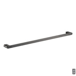 Espresso 800mm Single Towel Rail Gun Metal