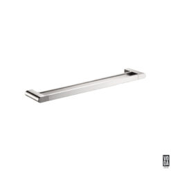 Espresso 600mm Double Towel Rail Brushed Nickel