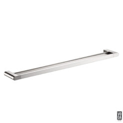 Espresso 800mm Double Towel Rail Brushed Nickel