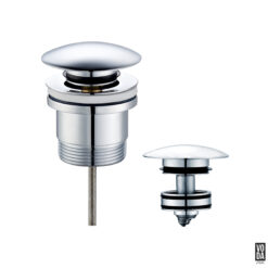 40mm Universal Pop Up Waste Chrome