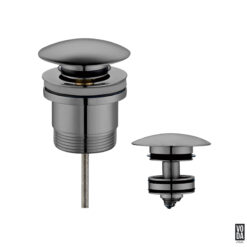 40mm Universal Pop Up Waste Gun Metal