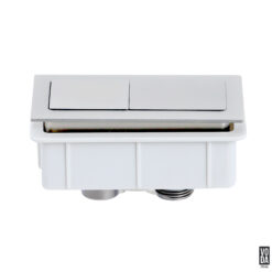Voda Square Flush Button Chrome
