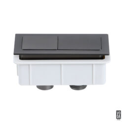 Voda Square Flush Button Gun Metal