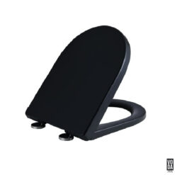 Voda Semi-Slim Seat Cover Gloss Black