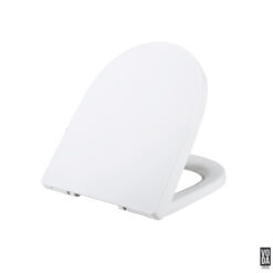 Voda Semi-Slim Seat Cover Gloss White