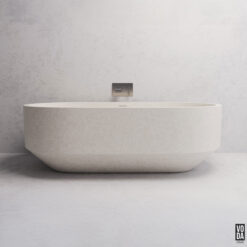 1700mm Eden Oval Freestanding Bath White