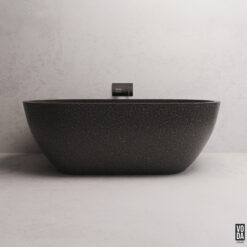 1700mm Indy Freestanding Bath Black