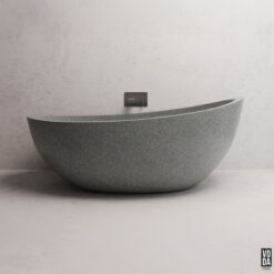 1700mm Ray Freestanding Bath Grey